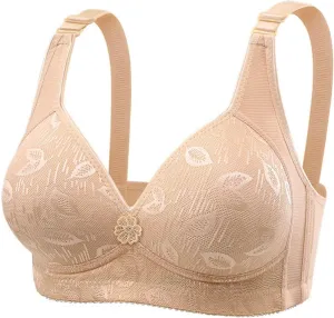 Women's No Underwire Bra Adjustable Straps Push Up Lift Comfort Soft Bra Lightweight Breathable Everyday Bralettes