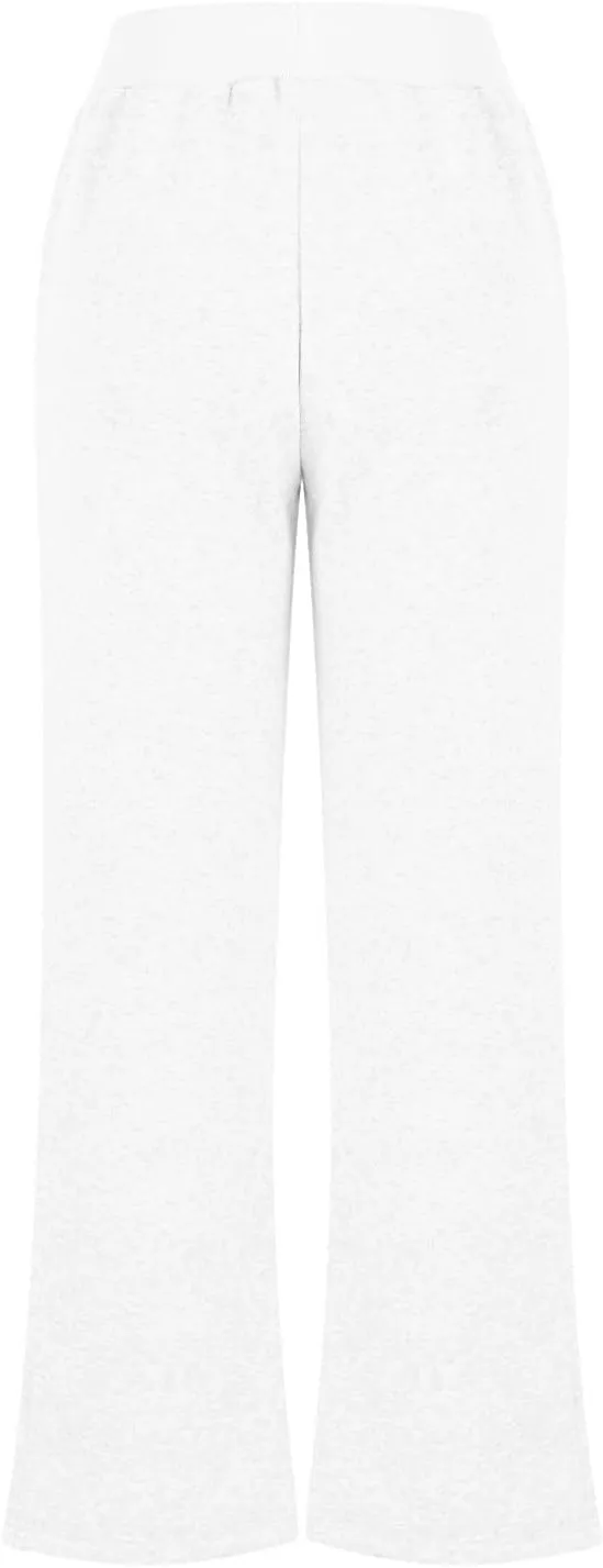 Women's Straight Leg Sweatpants High Wasited Side Slit Athletic Pants Workout Jogger Sweat Yoga Pants with Pockets