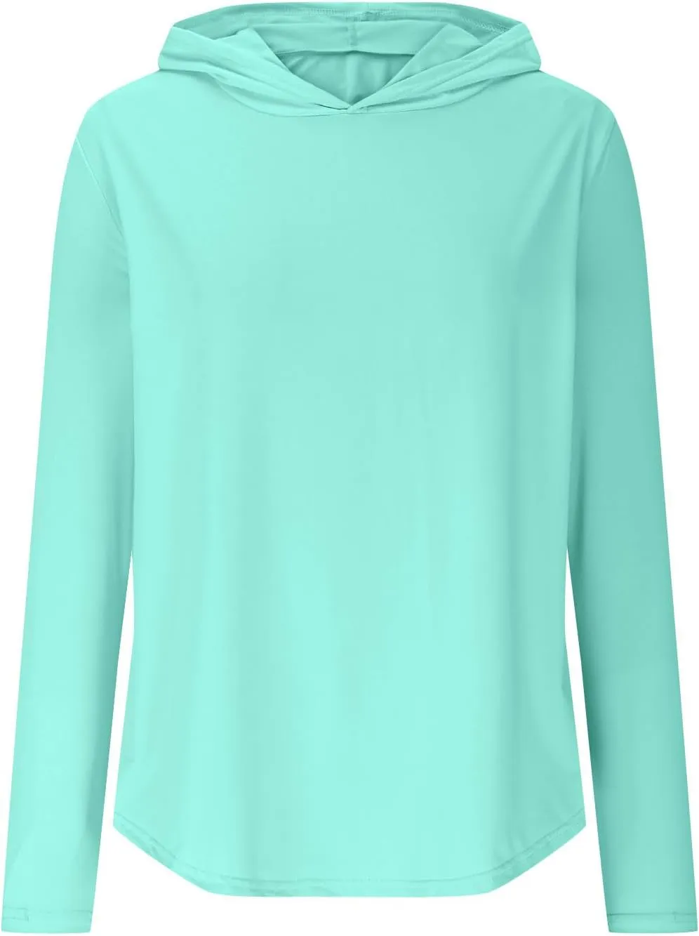 Womens Sun Protection Shirt UPF 50  Long Sleeve Hoodie UV SPF T-Shirts Rash Guard Hiking Quick Dry Outdoor