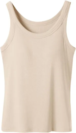 Women's Tank Tops with Built in Bras Athletic Yoga Undershirts Summer Strap Layer Cami Camisole Top with Chest Pad