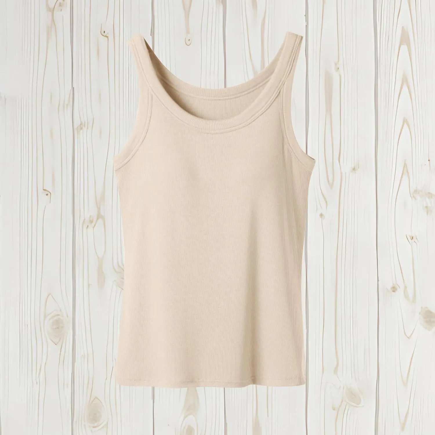 Women's Tank Tops with Built in Bras Athletic Yoga Undershirts Summer Strap Layer Cami Camisole Top with Chest Pad